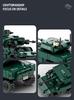 Non-Toxic 381Pcs Modern Military Model Construction Toys Rocket Launcher Armored Vehicle Army Ebrc Jaguar Building Blocks For Kids