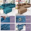 Thick Elastic Sofa Slipcover With Antiscratch Feature For Family Room Home Decor