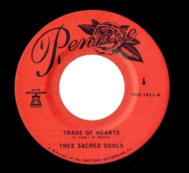 7inch Record THEE SACRED SOULS - Trade Of Hearts PRS1011 PENROSE 2022 US Soul/Funk