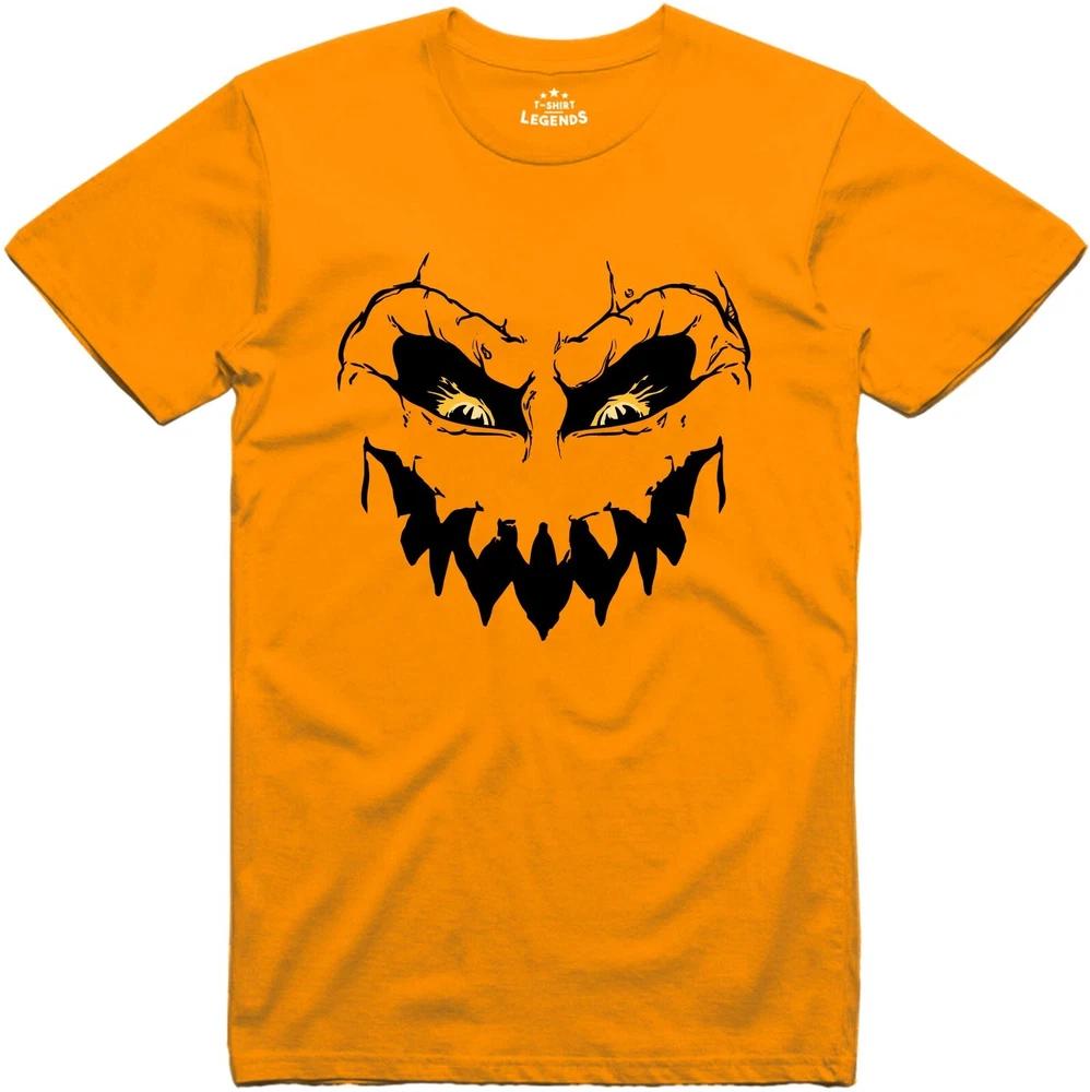 Halloween Unisexs Funny T Shirt Pumpkin Costume Regular Fit 100 Cotton Tee S