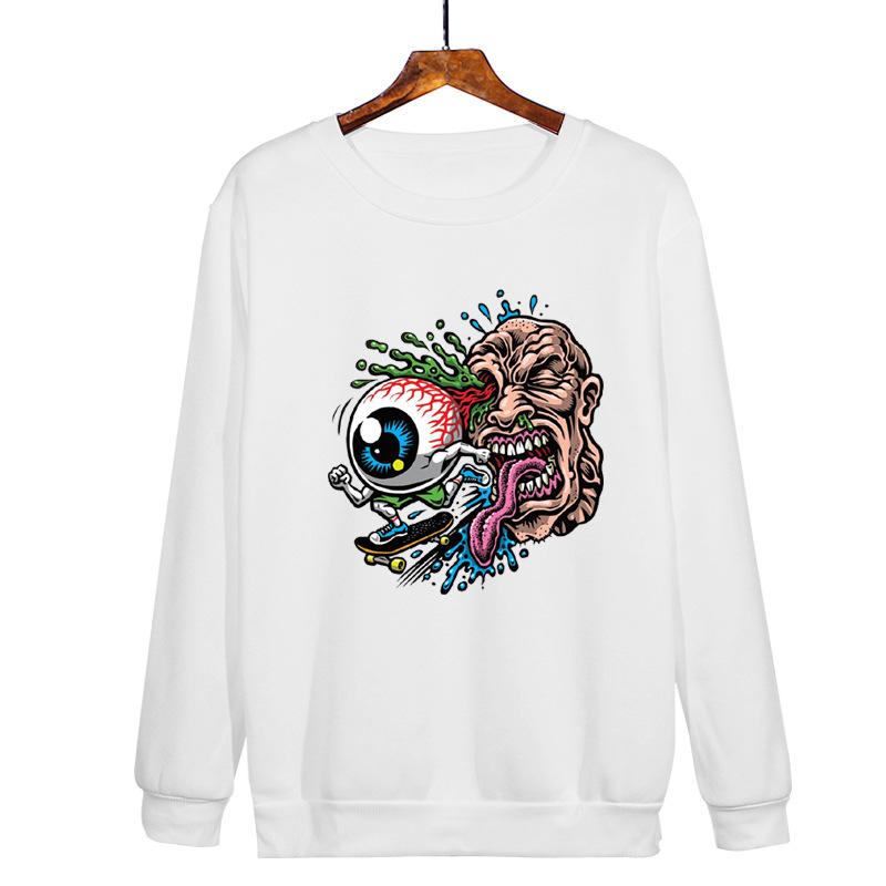 Eye Skate Autumn Clothes Women Style Hoodie