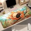 Kawaii Anime Large Gaming Mouse Pad P Bidoof Speed Desk Mat Gamer Keyboard Mousepad HD Home Office Desk Accessories