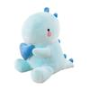 2030Cm Ultra Soft Dinosaur Doll Plush Toy Sitting Down Cotton Dino Cartoon Cute Animal Plushie Evil Corns Red Black Gift