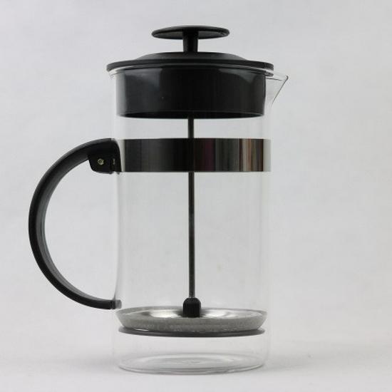 French Press Glass Tea & Coffee Infuser - Home Use Cold Brew Pot