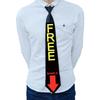 Sprachgesteuerte LED-Krawatte Leuchtende Krawatte mit Musik für Partys Festivals Wesentliche Partygeschenke
