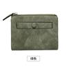 Wallet Women's New Women's Short Wallet Frosted Retro Thin Wallet Simple Versatile Change Bag