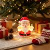 Funny Santa Claus Middle Finger Lamp Christmas Light, Naughty Reindeer Giving with LED Unique Office Desk Accessories Warm Glow, Wall And