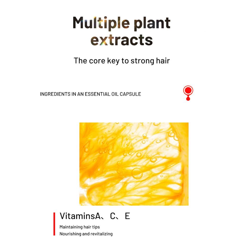 Nourishing Oil Conditioner Capsules Hair Care Nourishment Moisturizing Nourishing Oil Hair Oil Conditioner Hair Capsules Portable Hair Oil 40ML