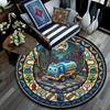 Urban Water Maintenance Round Area Rug Under Office Chairs Bedroom Living Room Home Decor
