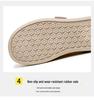 Women's 2025 Summer Breathable Mesh Slip-On Half-Slippers – Lightweight, Thick-Soled, Closed-Toe White Shoes.