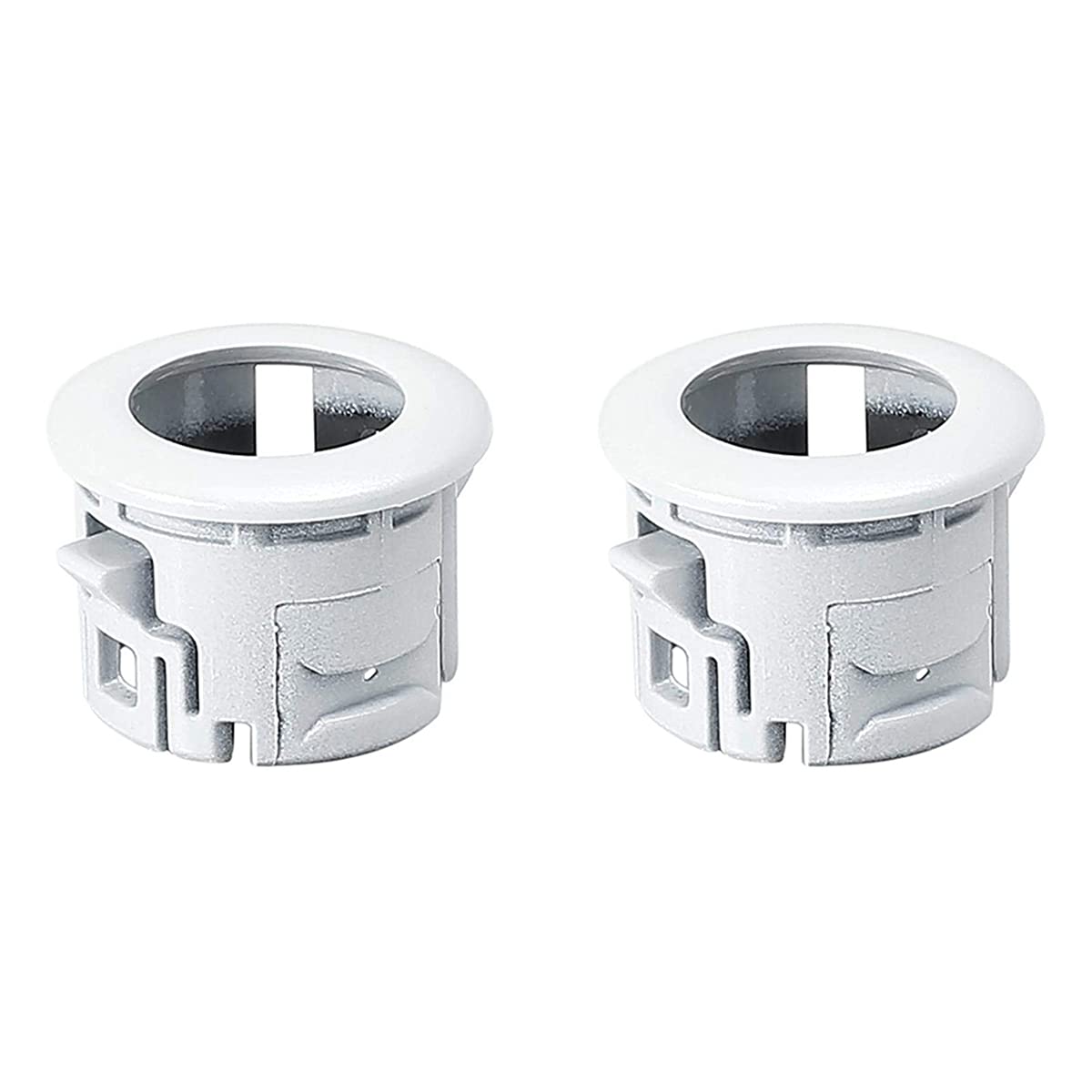 

Jufjsfy 2pcs Car Bumper Parking Assist Sensor Retainer Holder Bracket for 89348-33010 4Runner ES350 250H White белый