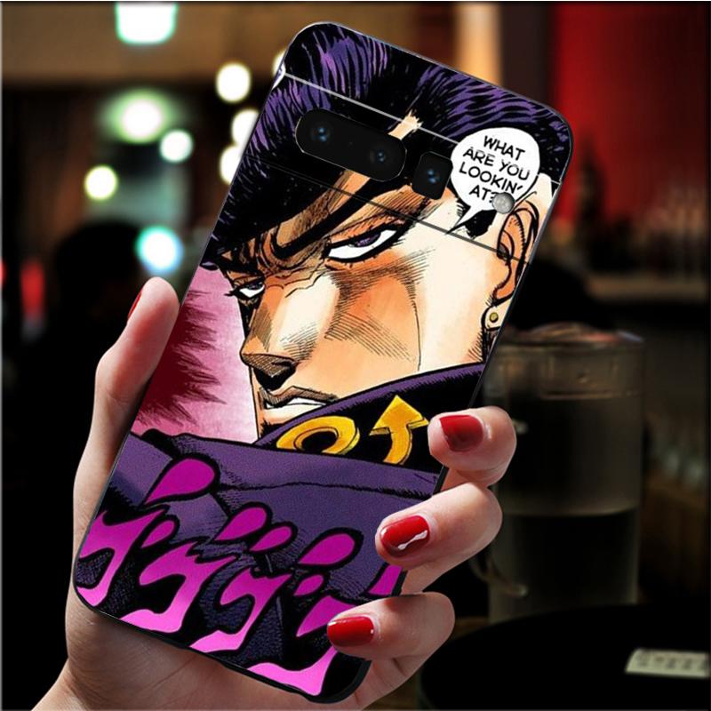Phone Case for Google Pixel 7 Pro 7 6A 6 Pro 5A 4A 3A Pixel 4 XL Pixel 5 6 4 3 XL 3A XL 2 XL JoJo Bizarre Adventure Case Funda