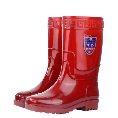 Großhandel Leichte Wasserdichte Gummistiefel Neues Design Lange Regenstiefel für Outdoor-Landwirtschaft