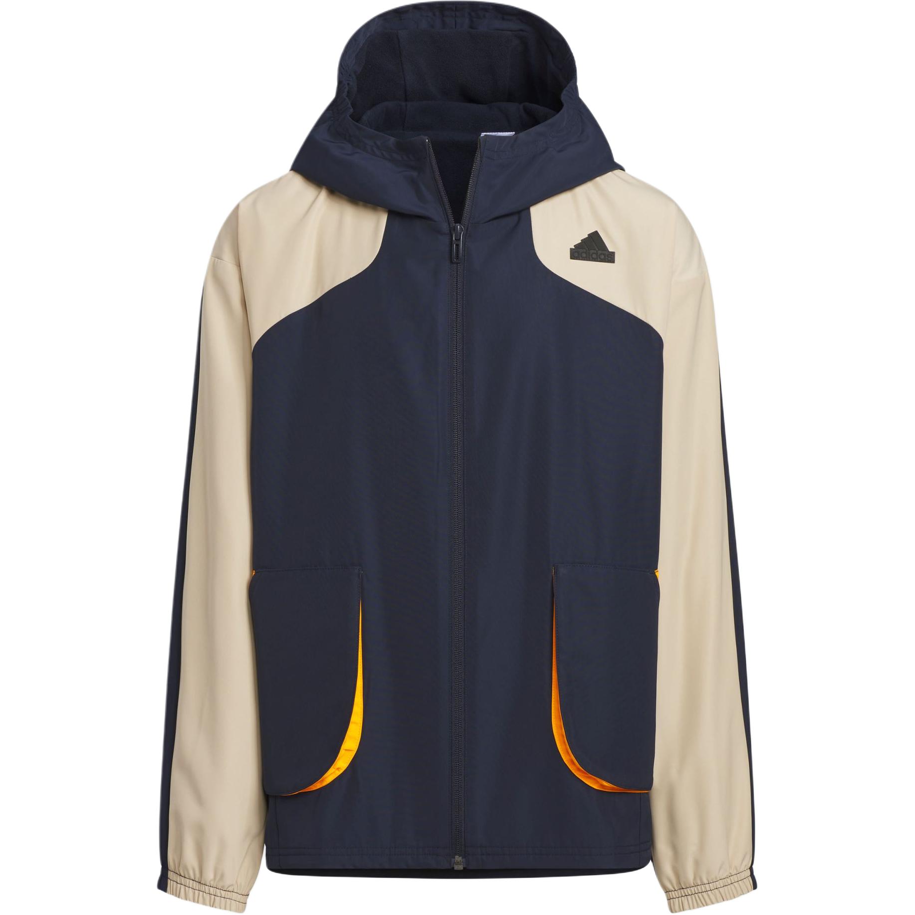 

Adidas Jacket Sportswear Urban Outdoor Casual Comfortable Hooded Legendary Ink Blue Kids Jacket JJ4958 152