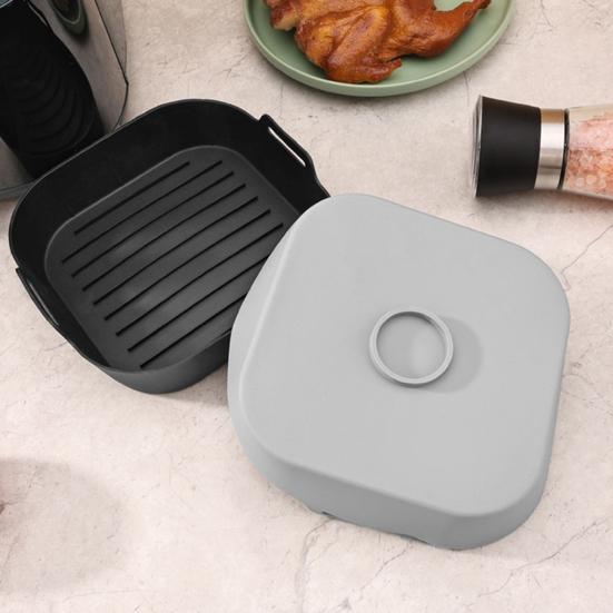 Silicone Air Fryer Liner Reusable Air Fryer Basket Liner Pot