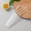 Heat Resistant Glass Straws Set With Brush Reusable For Smoothies Milkshakes Tea Juice Washable