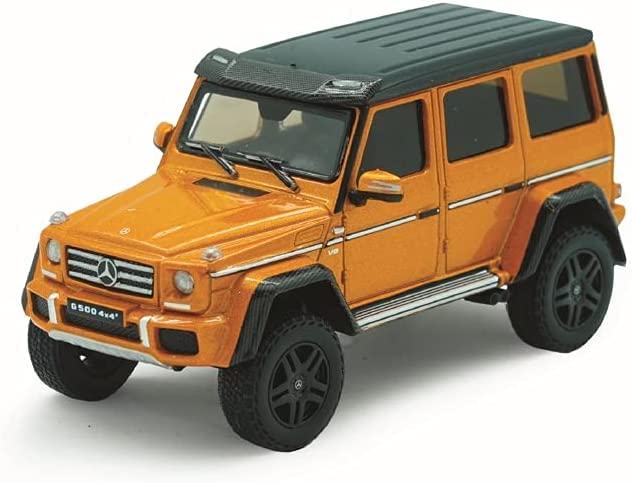 Almost Real G 500 4x42 2016 Sunset Beam Orange Scale Complete Diecast Car Mercedes-Benz - - 1/64 (Product Number 620204001)