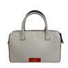 Valentino Garavani Mini Boston Bag with Strap, 2-Way leather Handbag white leather Used