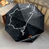 24 Hours Le Mans: Glory Folding Umbrella 8 Paraphenoid Bones Portable Travel Umbrella Gift