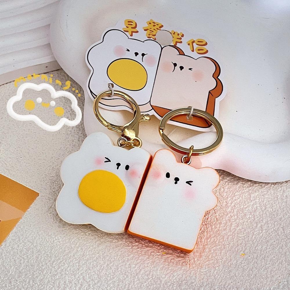 Harz Tier Pärchen Anhänger Magnetisch Rucksack Schlüsselanhänger Lustig Perle Schwein Schlüsselanhänger Party