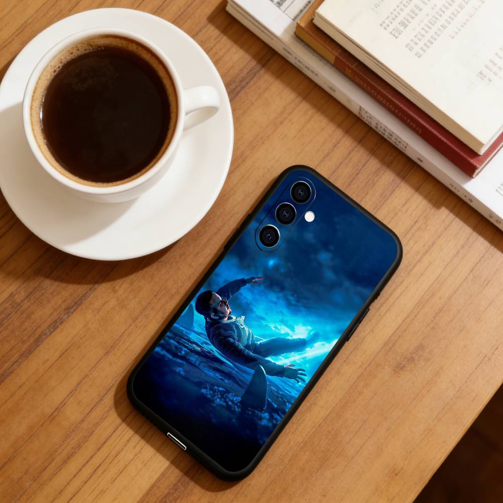 Cruz C-Cafune Me Muevo Con Dios Phone Case For Samsung Galaxy A73,A72,A71,A70,A53,A52,A51,Soft Silicone Black Cover