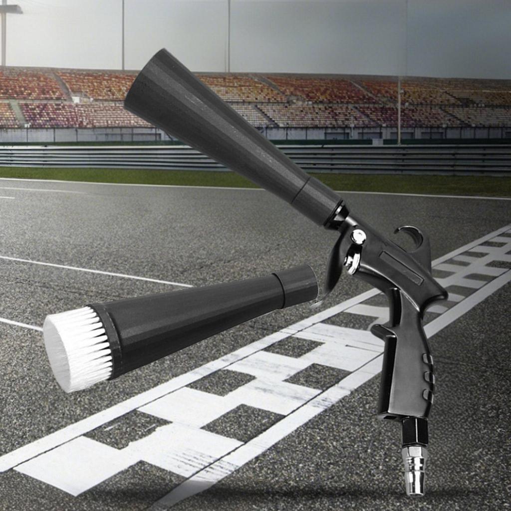 Air Duster Auto Cleaner Handheld Car Interior Cleaning Detailing Blower Kit With Nozzle For Quickly Blasts Dirt Dust Auto