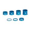 Kit Distanziali Wolf Tooth Argento Grezzo 3, 5, 10, 15mm, U1SPACER-RSIL-KIT1