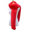 Women Long Scarf Solid Color Thickened Scarf Imitation Fox Fur Versatile Soft Scarf Winter Outdoor Wear