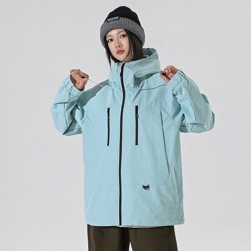 Spring & Autumn Unisex Windproof Mountaineering Jacket - Trendy, Loose-Fit, Water-Repellent Outdoor Windbreaker