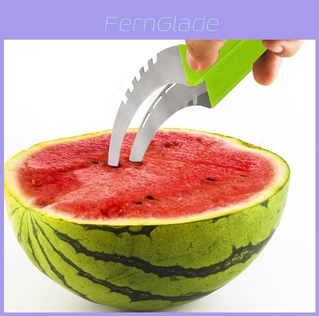 Premium Stainless Steel Watermelon Slicer And Corer For Effortless Fruit Cutting