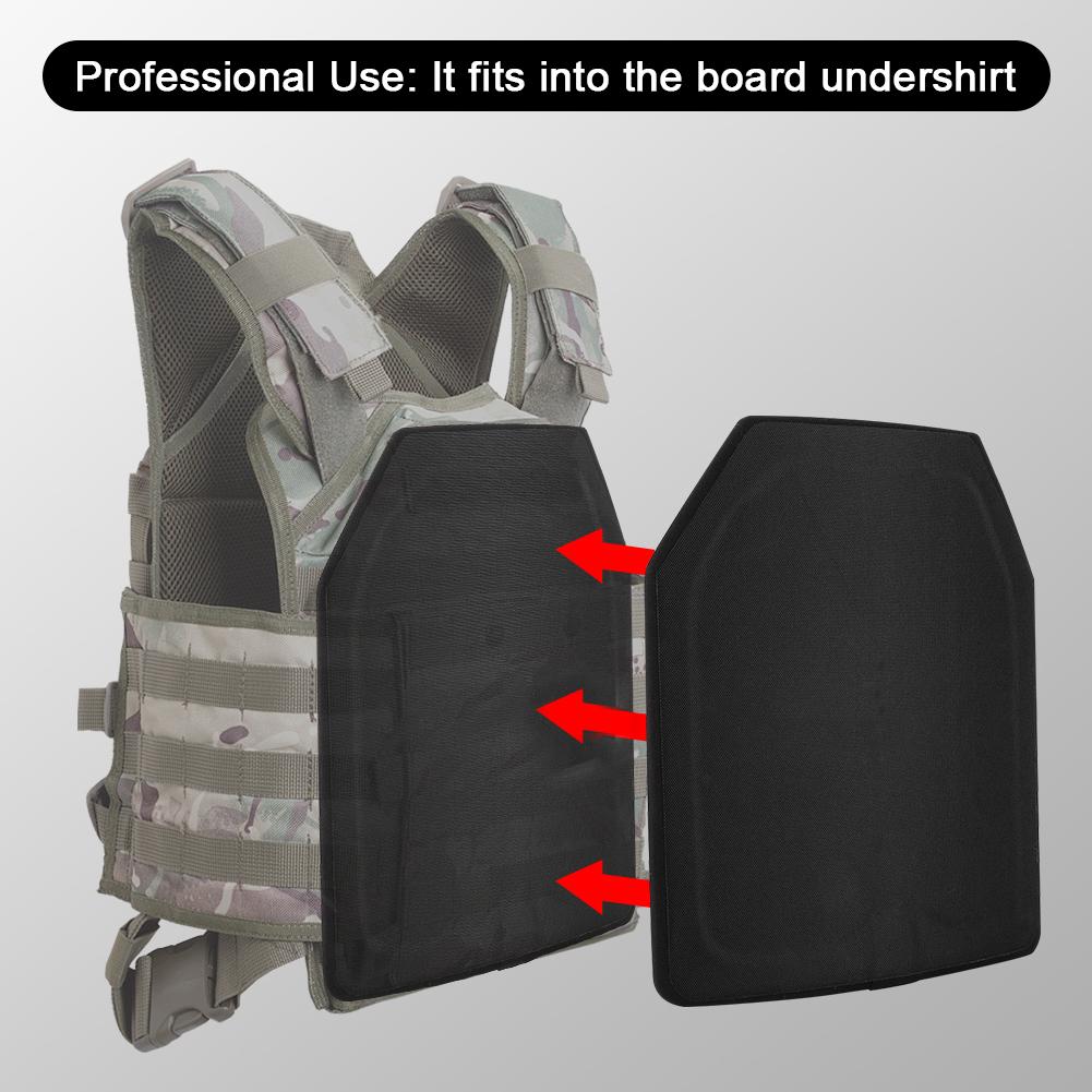 Airsoft Tactical Vest PE IIIA Plates Body Carrier Vests SAPI Shock Plate for Vest Outdoor Hunting Paintball Game Protective