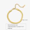 2/3/4/5MM Edelstahl Armband Für Damen Herren Goldfarbe Schlangenkette Armreif Mit Verlängerungskette Wasserdicht Party Schmuck Geschenk