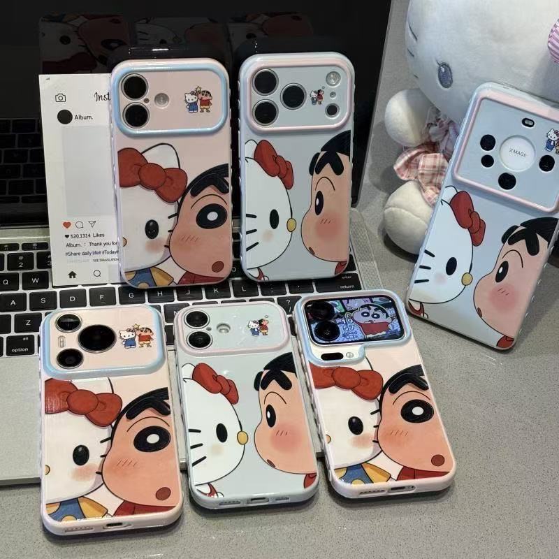 Cute Little New Application Apple 11promax Mobile Phone Case 11 Love Big Window 11 Cartoon 11 Trend 11 Female