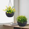 Hanging Planter Pot with Durable Chains and Hook Suitable for Indoor and Outdoor Use Ideal for Flowers and Plants Gardening Accessories