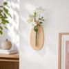 Wooden Wall Mounted Planter Home Ornaments Hydroponic Planter Shelf Wall Decoration Living Room