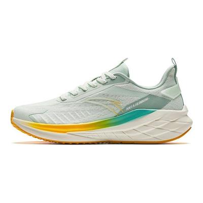 Breeze Mesh Stoßdämpfung Leicht Atmungsaktiv Low Top Laufschuhe Herren Sneaker Grün Gelb 912425502-3