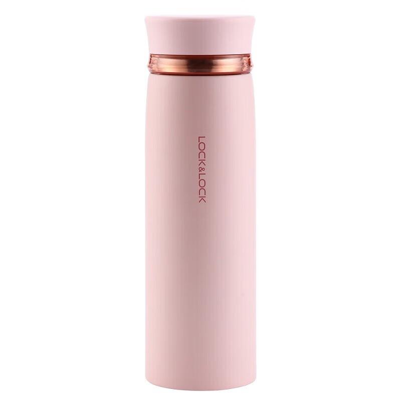 Термокружка LocknLock Fit с поворотной крышкой 450ml розовый