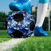 Shadow Milk Cookie Indoor Soccer Ball Colorful Machine Stitched PVC Size 5 Team Training Competition Ready Durable High-Bounce Cool Sports Gift