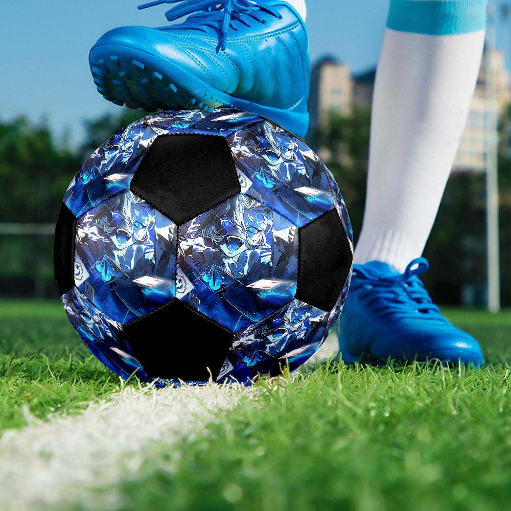 Shadow Milk Cookie Indoor Soccer Ball Colorful Machine Stitched PVC Size 5 Team Training Competition Ready Durable High-Bounce Cool Sports Gift