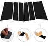 Car Pillar Posts Door Window Trim Stickers For Toyota Sienta XP170 2017-2023 Auto Door Window Column Stickers Kits