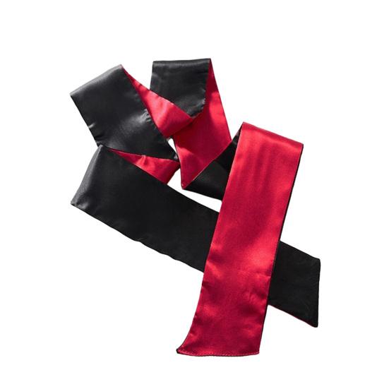 Se zavázanýma očima Sexy Krajka Oko Vlastní Bondáž Kostým Hladké Šněrování Smyčec Obálka na pódiu Hedvábný satén Odstín