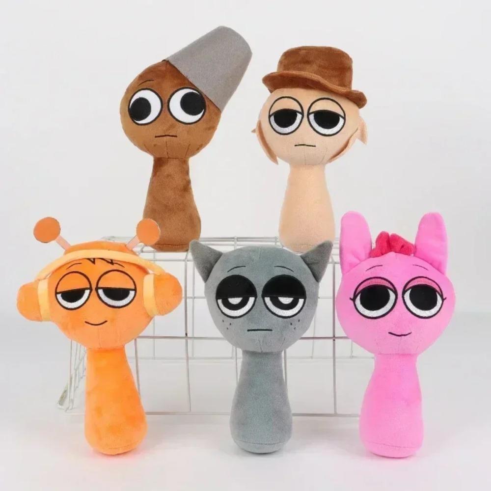 Sprunki Sprunki Plush Toys Game Incredibox Plushie Doll Figures Cartoon Stuffed Animals Ornament Pillow Christmas Birthday Gift