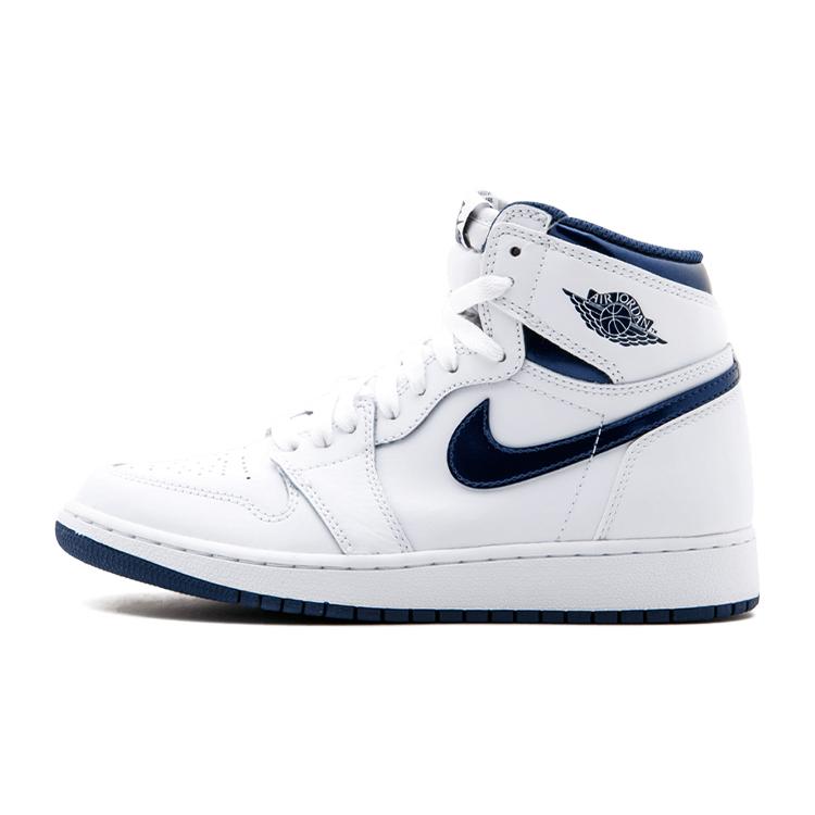 

New Jordan 1 Retro Metallic Navy 2016 GS 575441-106 38