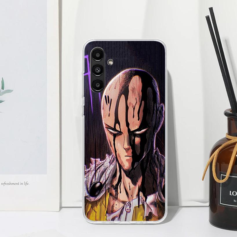 One P-Punch-Man Saitama King Phone Case For Samsung Galaxy A17 A37 A57 A16 A26 A36 A56 A15 A25 A35 A55 A14 A24 A34 A54 A13 A23 A