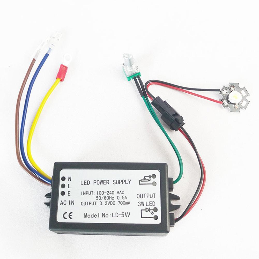 

Microscope Power Source With 3W And 5W Lamps Built-in LED Dimming Power Supply For Microscope Illumination