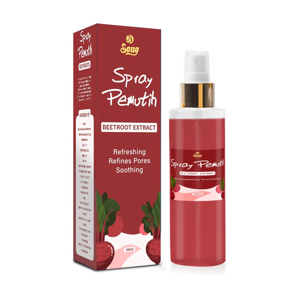 

Отбеливающий спрей со свеклой, осветляющий тон кожи, увлажняющий уход, успокаивающий кожу, освежающий V5W6 100ml-1pcs