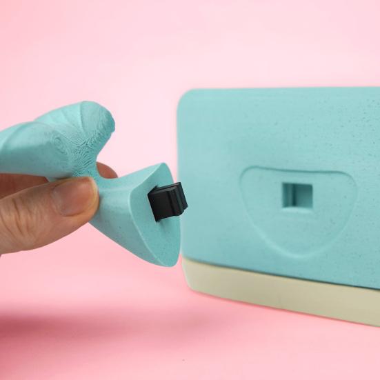 Tissue Box Cover Large Capacity Easy To Install Creative Whale Shaped 3D Printed Tissue Case Paper Holder