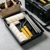 Paint Roller Set with Extension Pole, Tray, and Brush - Yellow/White