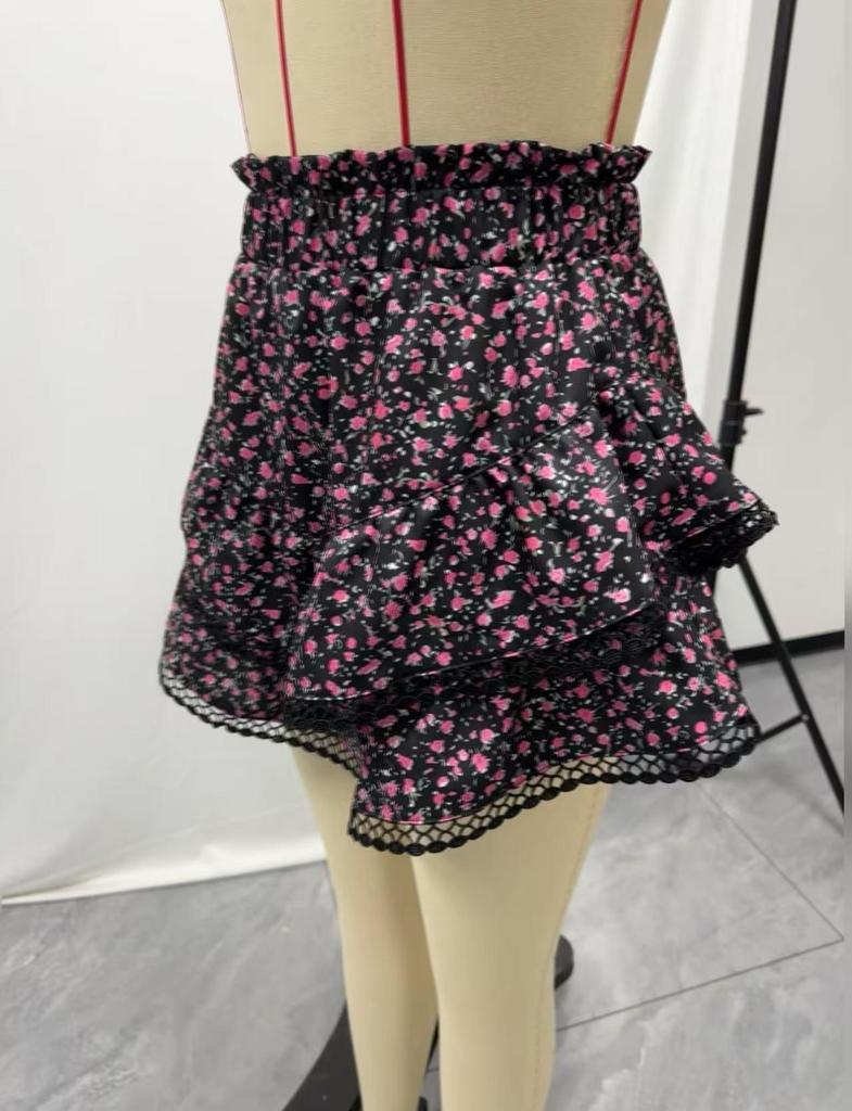 2025 Bohemian Pleated High Waist Women's Golf/Tennis Skirt