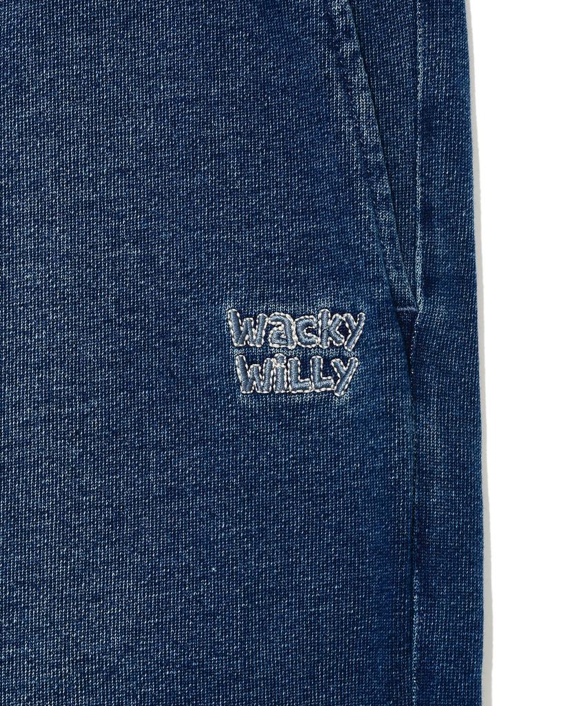 WACKY WILLY Denim-Like Pants Indigo